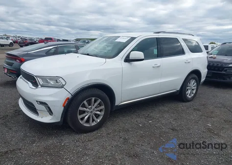 2022 Dodge Durango Sxt Rwd из США, поврежденный, VIN 1C4RDHAG3NC226352